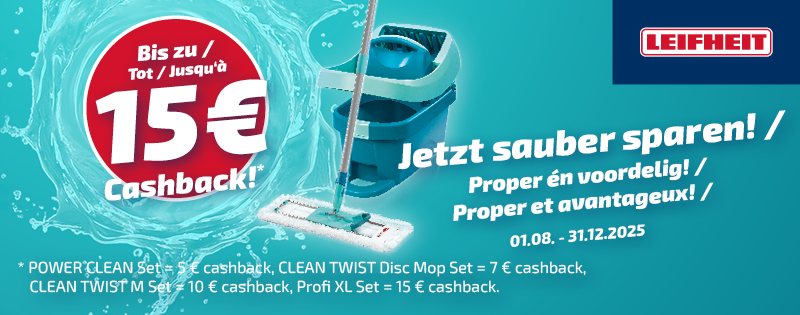 Leifheit Cashback Promotion 2025