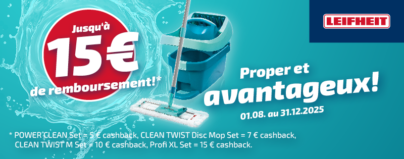 Leifheit Cashback Promotion 2025